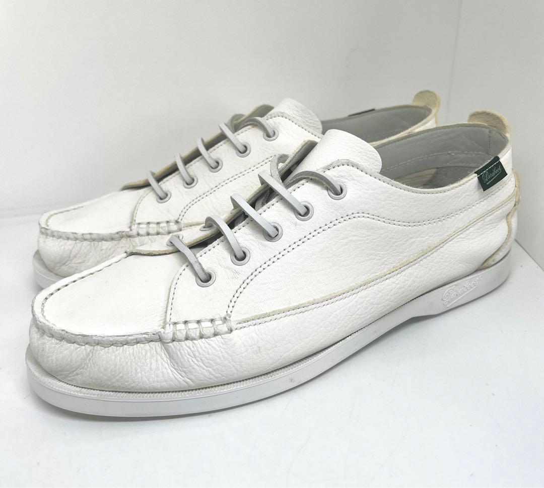 美品Paraboot Malibuデッキシューズ モカシン パラブーツ マリブ