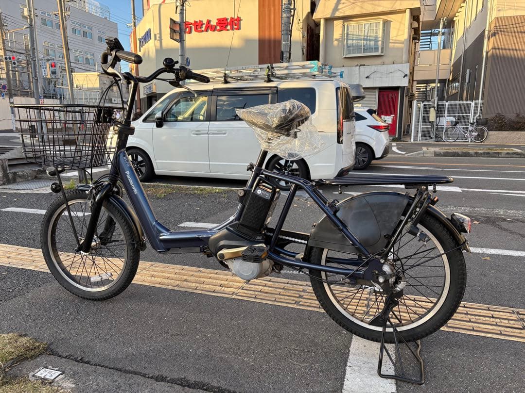 中古20インチPanasonic電動アシスト自転車　12Ah 大阪
