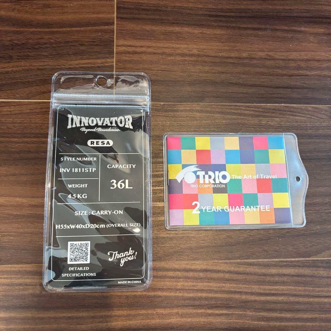 【すー】INNOVATOR 36L スーツケース