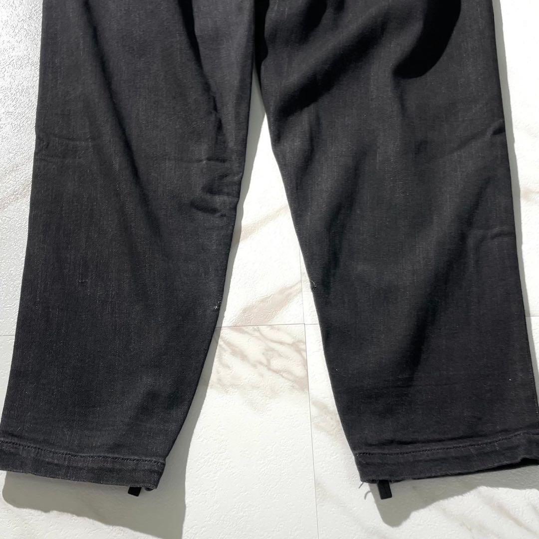 美品 22AW⭐️ヨウジヤマモトプールオム デニム サルエルパンツ ブラック