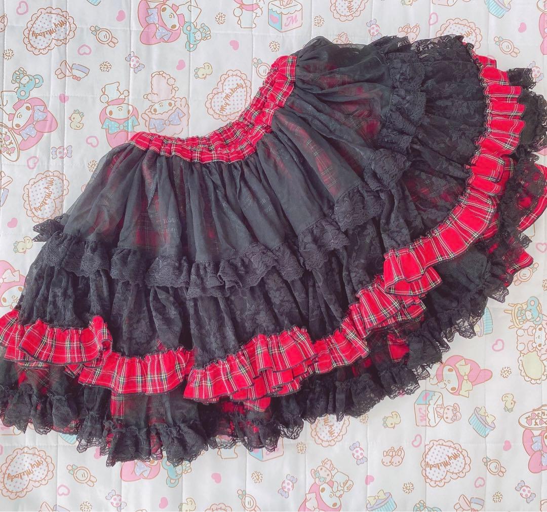 ユ*ニ様 h.jelly ♡チェックスカート♡