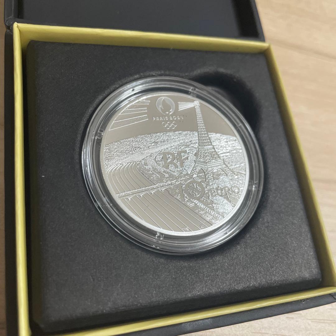 パリ2024オリンピック 記念硬貨 銀貨(10ユーロ)