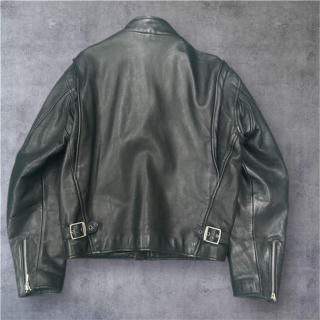 ハーレーダビッドソン シングルライダースレザージャケット M 牛革