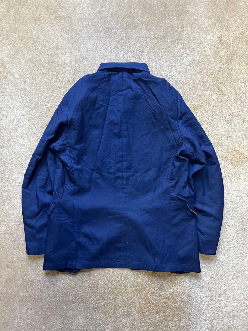 ワークジャケット 昭和レトロ 当時物 鉄道グッズ 制服 作業着 フランス