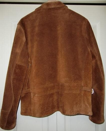 最終価格　cluct クラクト 牛革 本革 スエードジャケット 日本製　美品