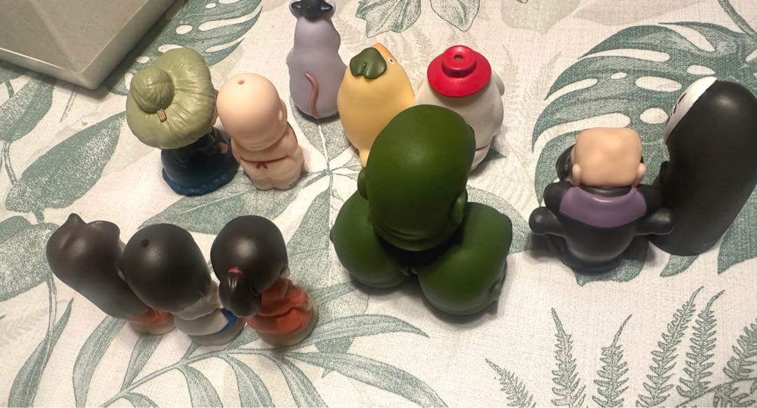 ジブリ　指人形　千と千尋の神隠し　セミコンプリート