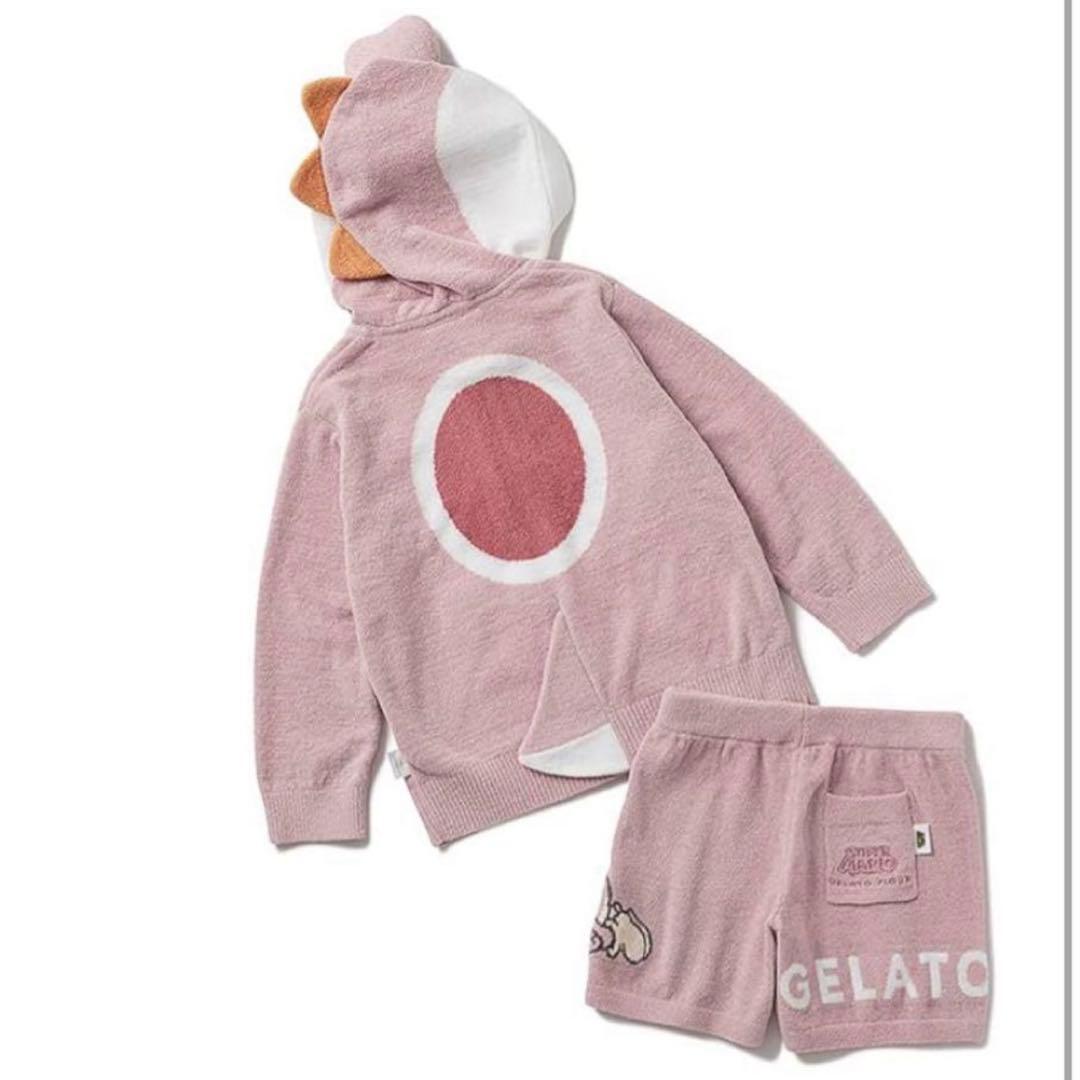 ジェラートピケ ヨッシー セットアップ　キッズS110〜120