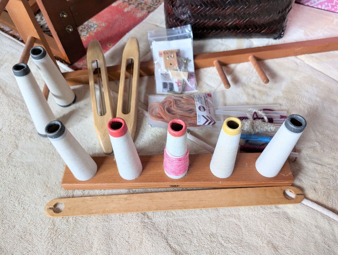 さをり　織り機　整経台　シャトル　その他