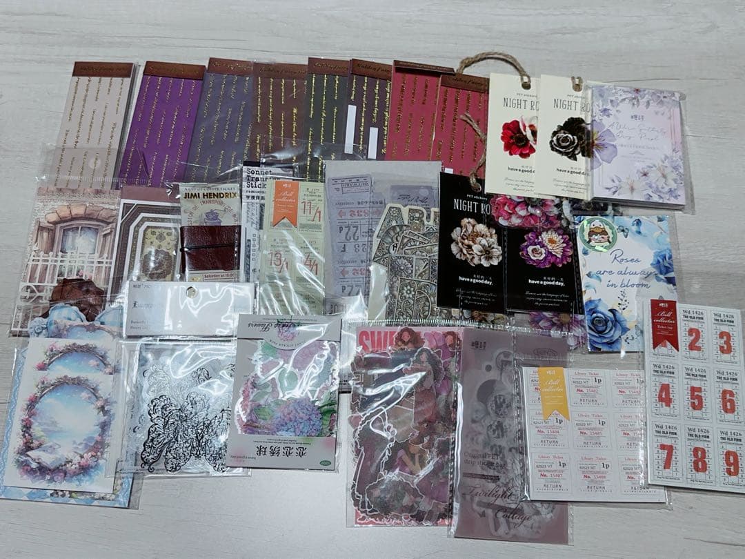 の*マ様 断捨離 コラージュ素材 紙モノ まとめ売り