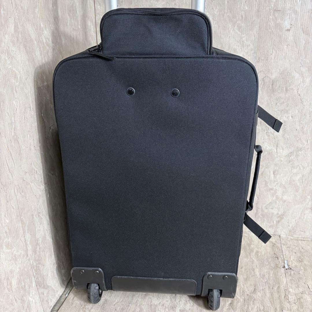 極美品 無印良品 MUJI 撥水 ソフトキャリーケース 40L 黒 軽量