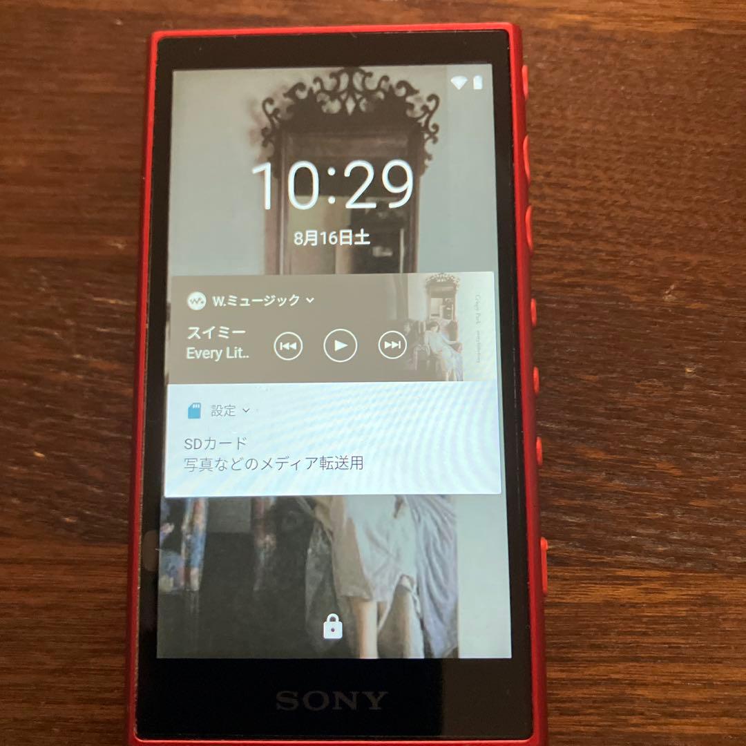 SONYウォークマン　NW-A105 128GB micro SD付き　中古美品