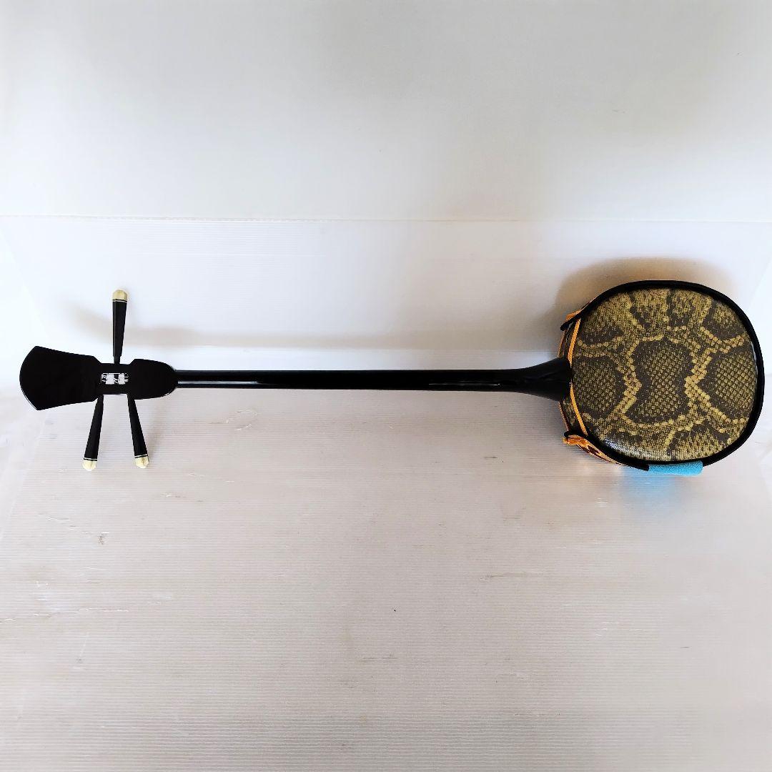 沖縄三線　人工皮三線　ハードケース付き