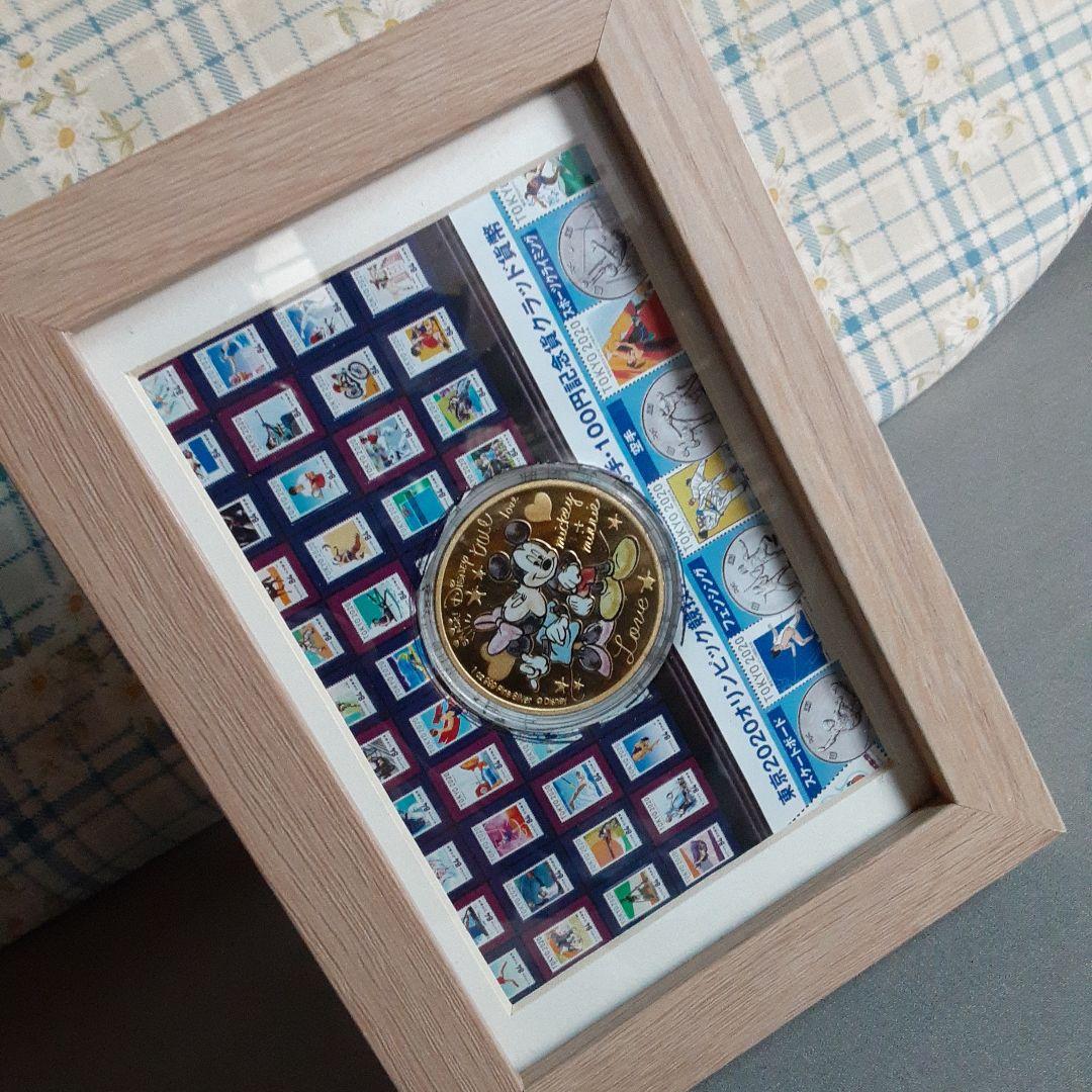 限定品ミッキーミニーカラー記念メダル