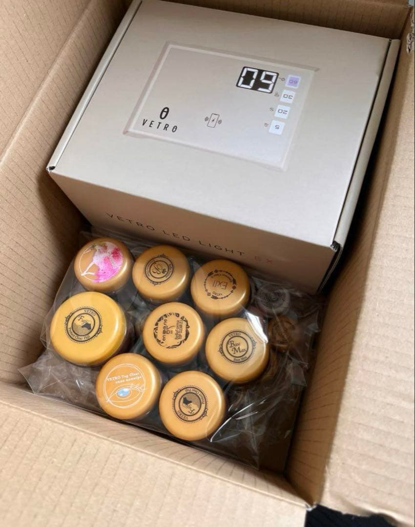 VETRO ベトロ　ベラフォーマ　フジ　クリアジェル　ライトセット売り