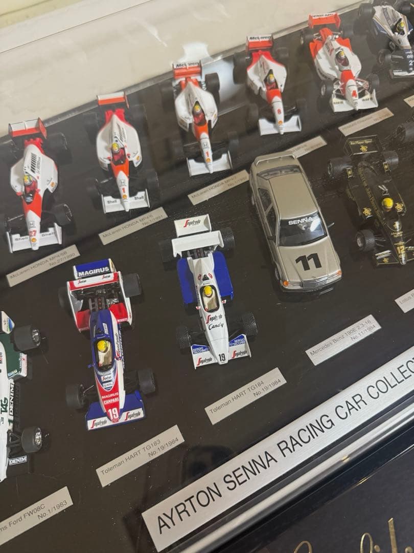 限定 アイルトン セナ ミニチャンプス 1/43 18台セット F1 ミニカー