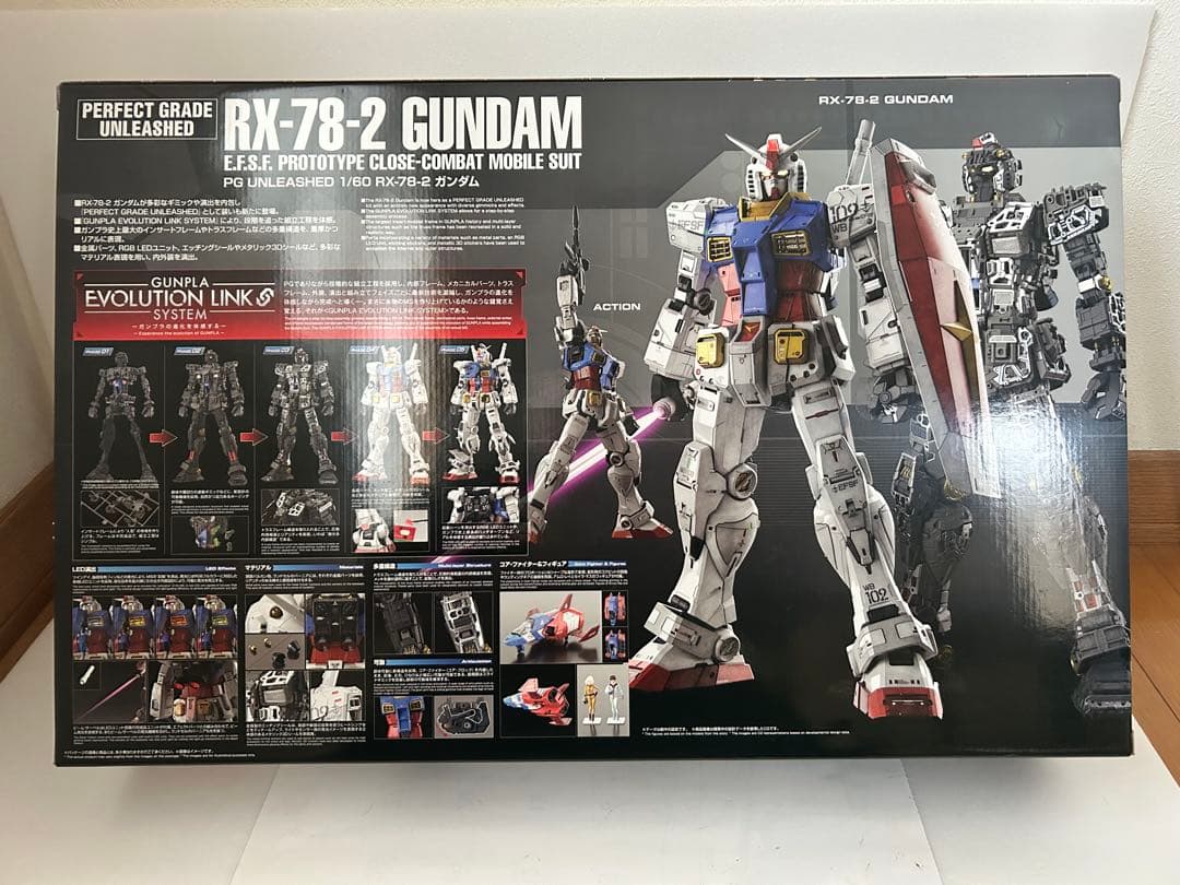 【完全未開封・未組立】 PG UNLEASHED RX-78-2 ガンダム