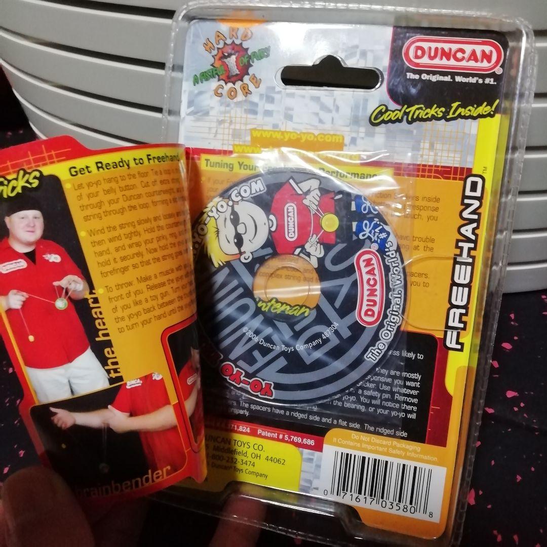 ダンカン　フリーハンド　ヨーヨー　新品 イエロー yoyo dancan