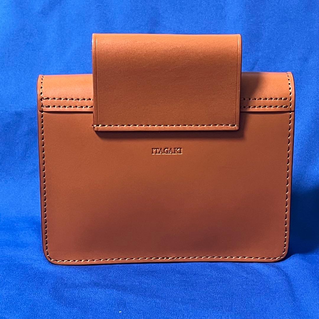 itagaki いたがき ベルトポーチ キャメル E278 新品・未使用