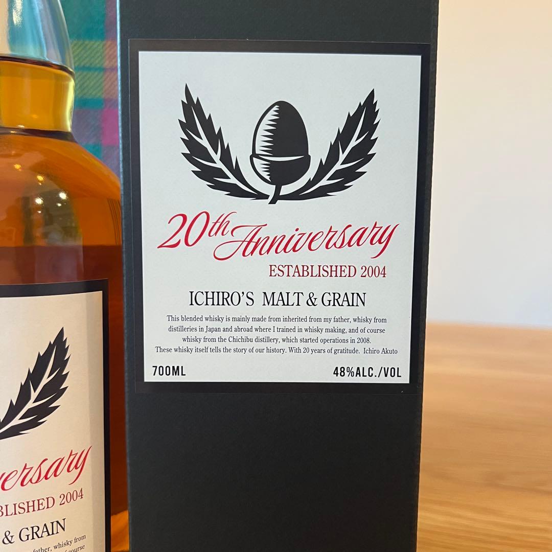 【未開栓】イチローズモルト 20th アニバーサリーエディション 700ml