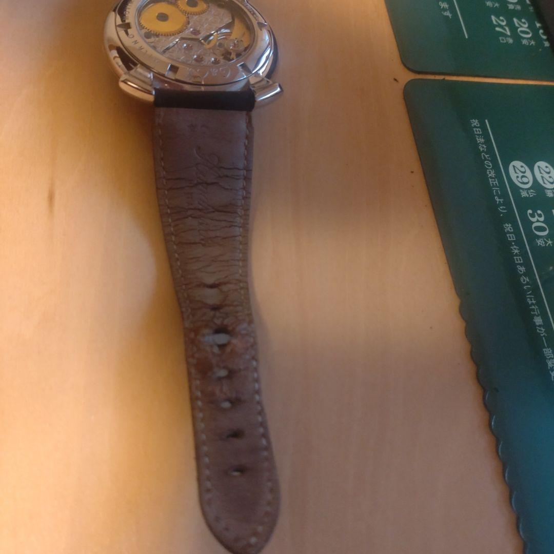 GaGaMilano ガガミラノ 手巻き時計 黒