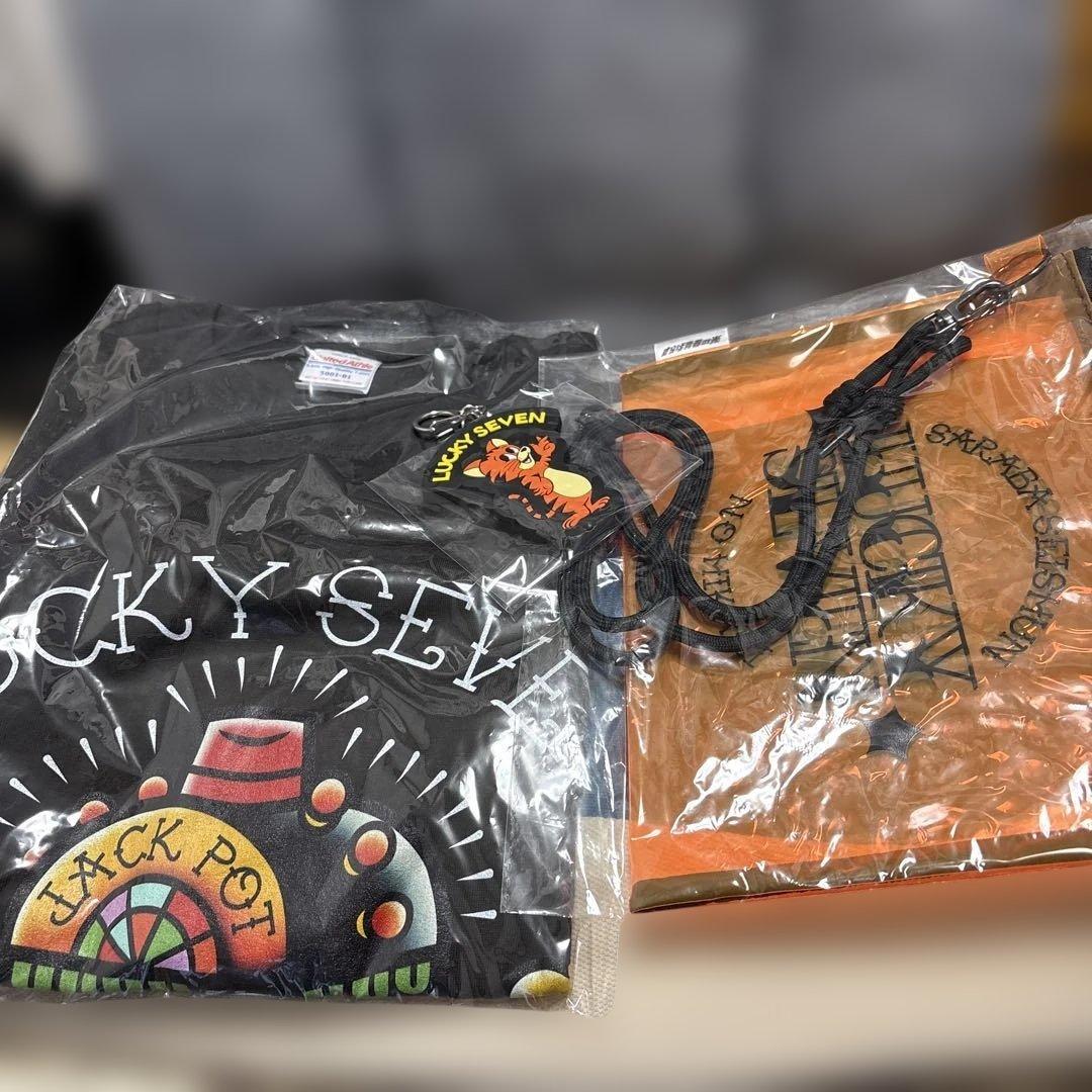 さらば青春の光 ラッキー7 グッズ 4点セット Tシャツ キーホルダー ポーチ他