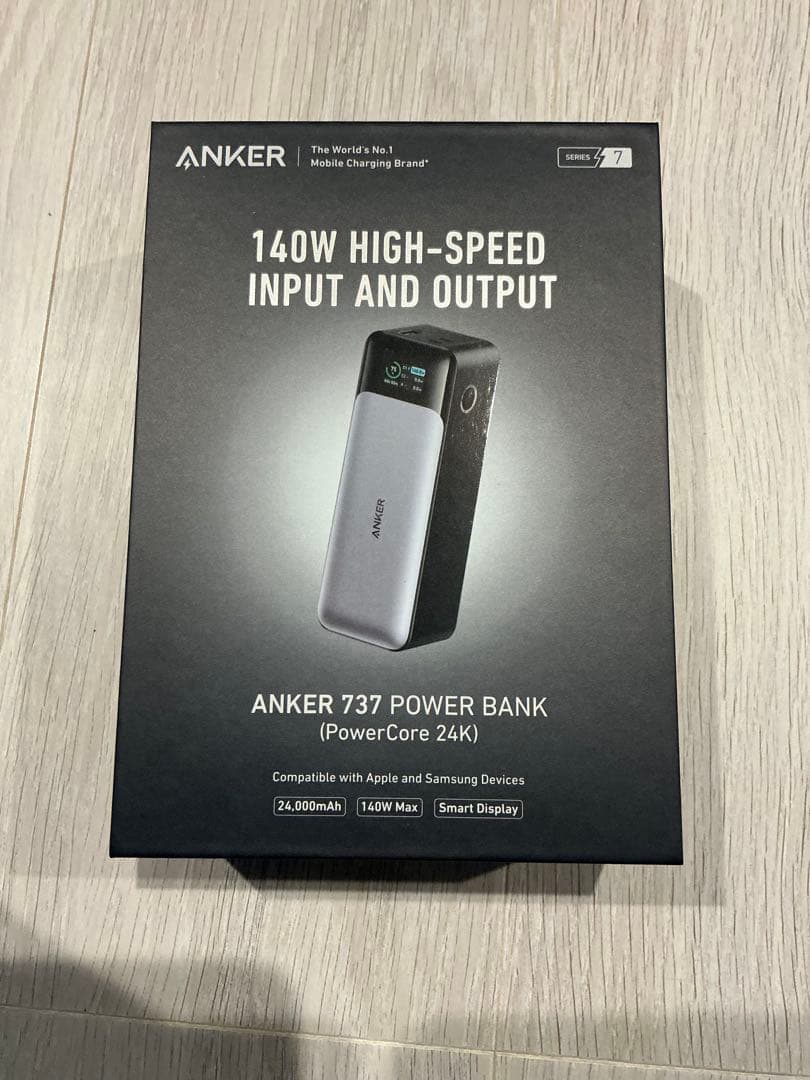 スマホアクセサリー ANKER 737 POWER BANK (PowerCore 24K)