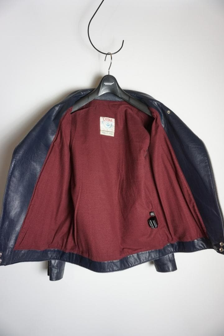 UNDERCOVER アンダーカバー レザー バイカー ジャケット301O▲