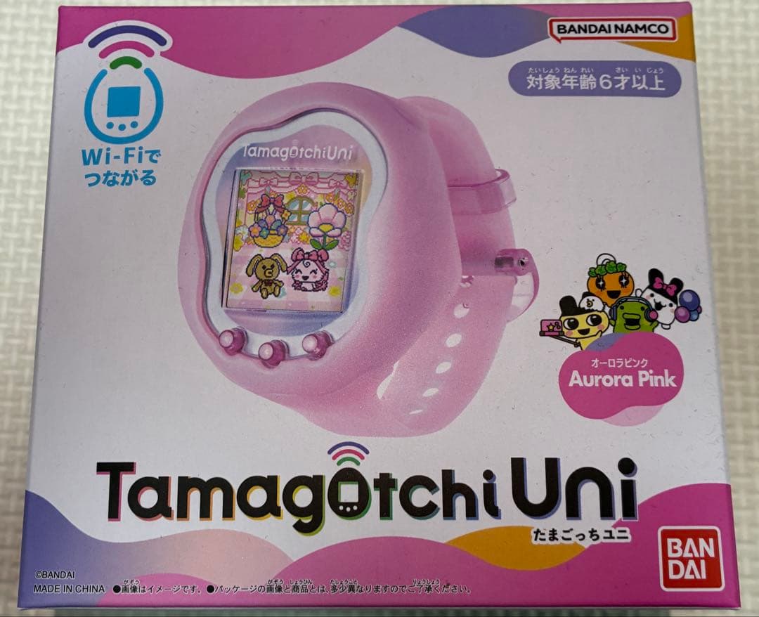 Tamagotchi Uni Aurora Pink たまごっち　ユニ