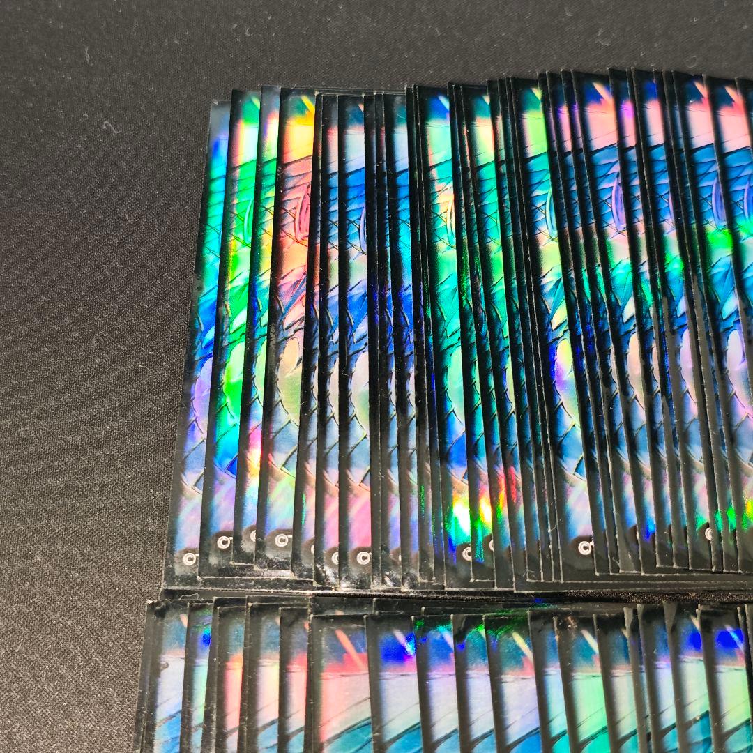 遊戯王 究極宝玉神 レインボードラゴン スリーブ 82枚 絶版 希少