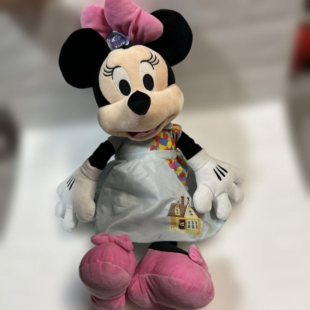 ミニーマウス　カールじいさんの空飛ぶ家　アメリカ限定　レア　ミニー　ぬいぐるみ