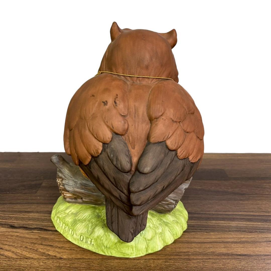 【超美品】バンビ オウル ディズニー 加藤工芸◇ガーデン スタチュー