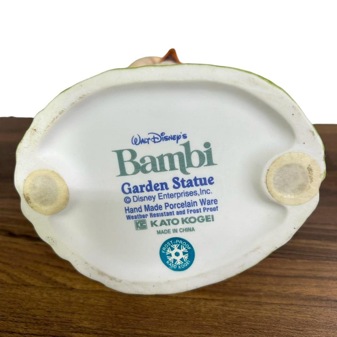 【超美品】バンビ オウル ディズニー 加藤工芸◇ガーデン スタチュー