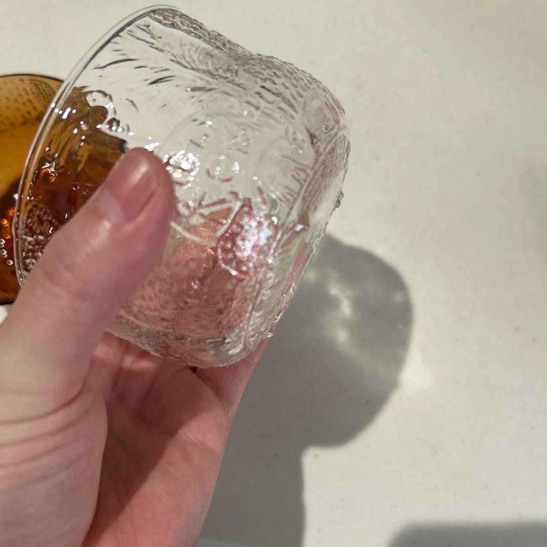 ヴィンテージガラスボウル /ヌータヤルヴィ アラビア /ファウナ　２個セット