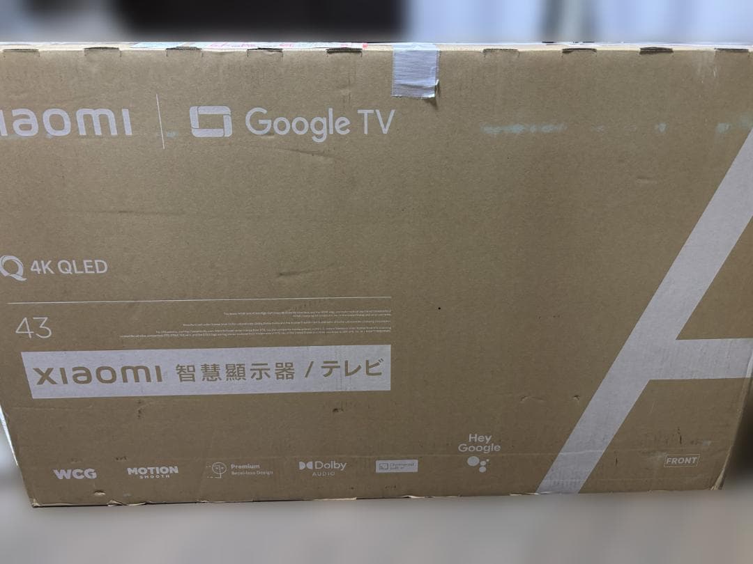 Xiaomi Q 4K QLED 43インチ テレビ