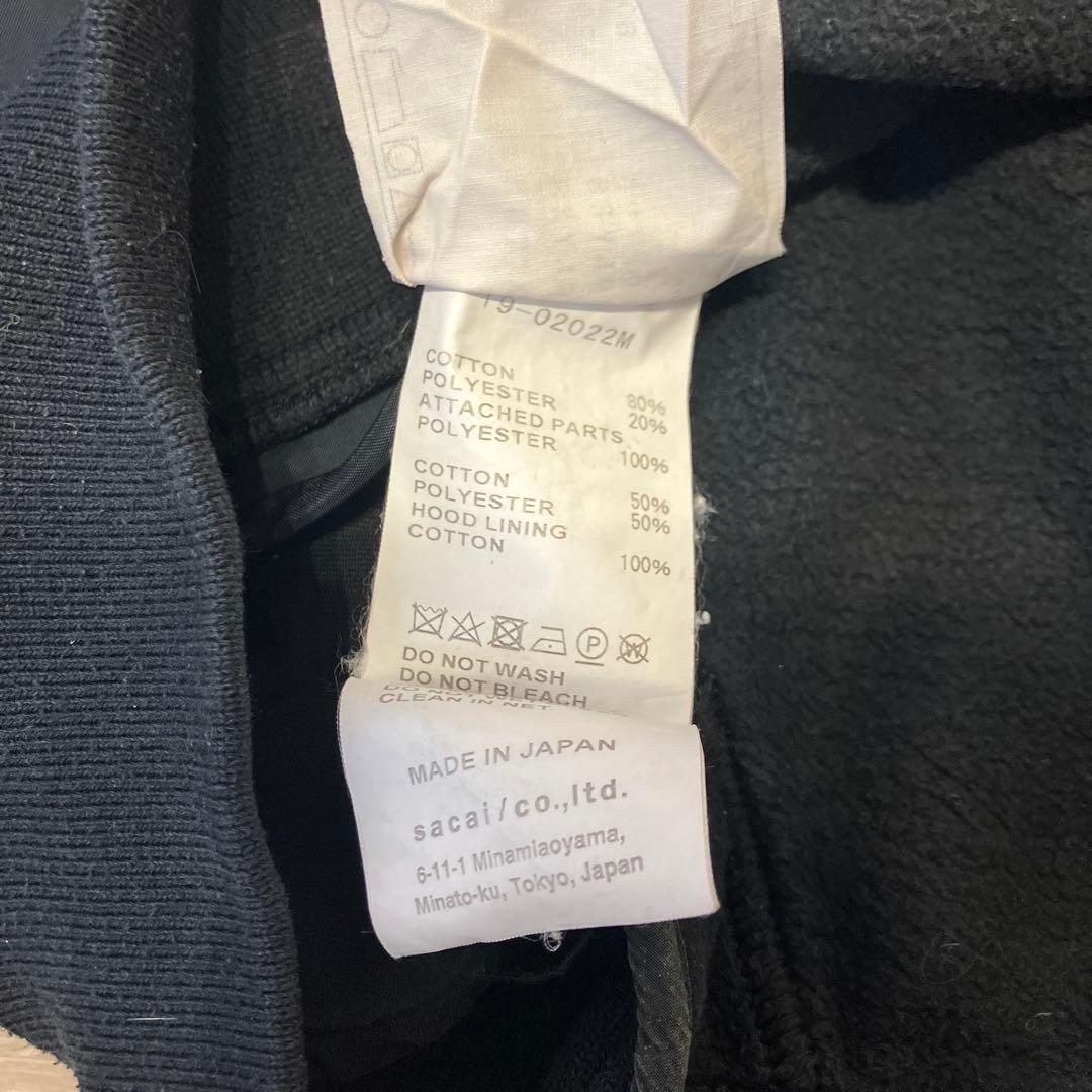 NIKE × SACAI 19SS パーカー　ナイキ　サカイ　サイズ4 希少