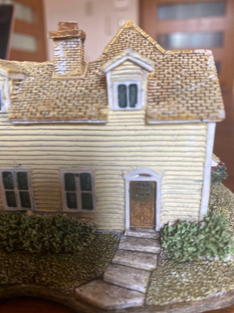 英国　G HOUSE　ヴィンテージ　ミニチュアハウス　置物