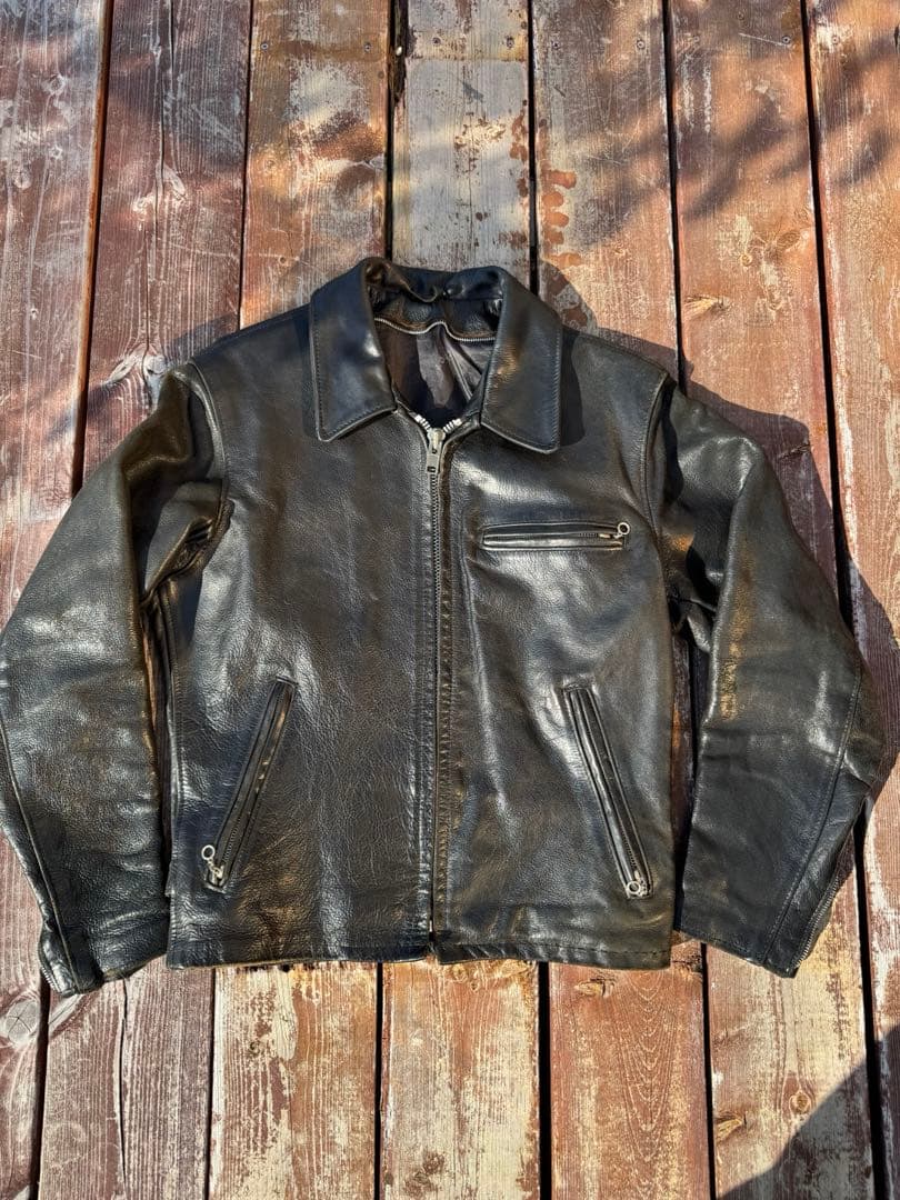 80s Schott Single Riders 642 ライナー無