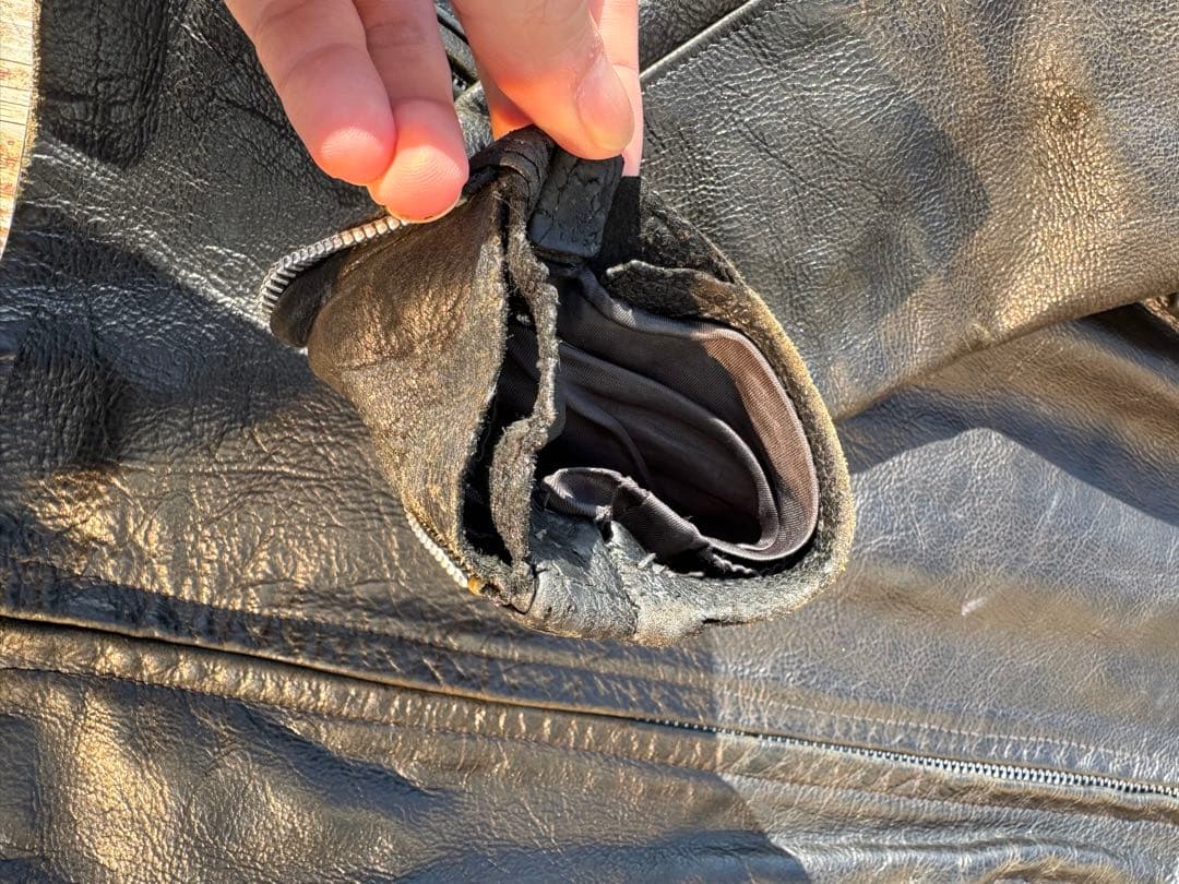 80s Schott Single Riders 642 ライナー無