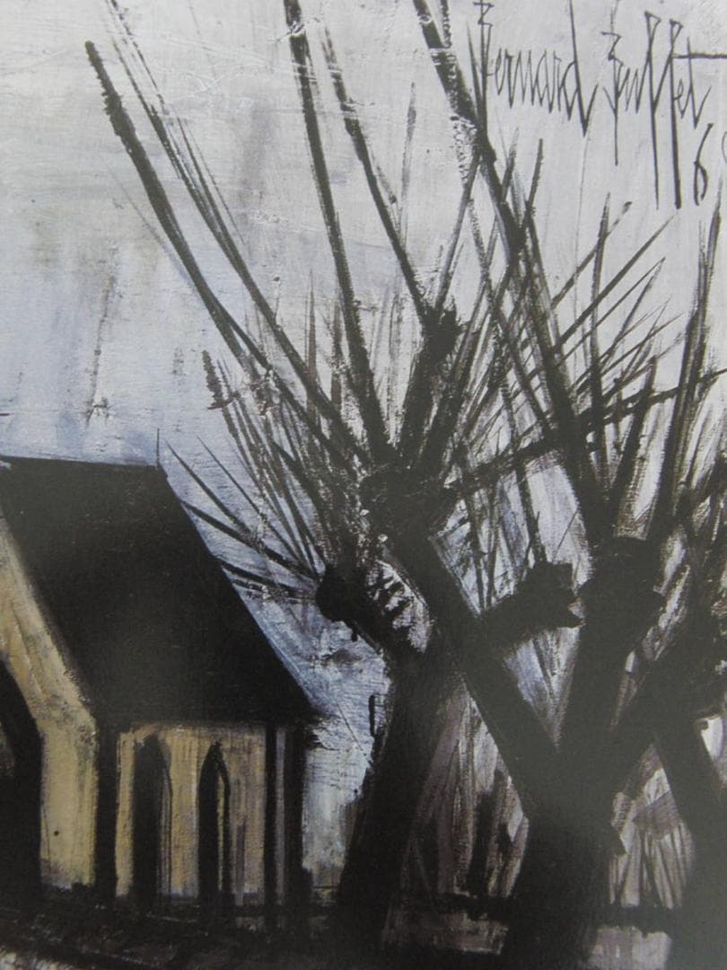 ベルナール・ビュッフェEglise de la Villette a Rollo