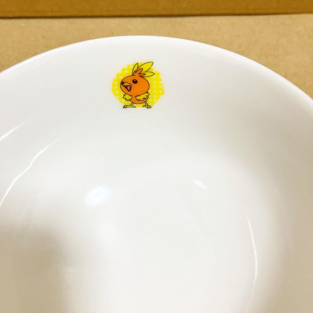 ポケモン「ラスト1点」　食器　茶碗　ピカチュウ　　アチャモ、キモリ、ミズゴロウ