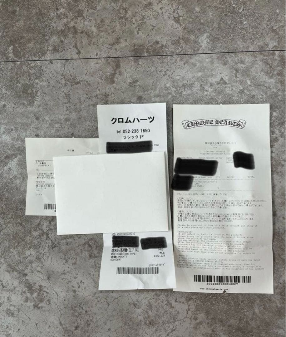 クロムハーツ　クリップブレスレット　クラシックチェーン