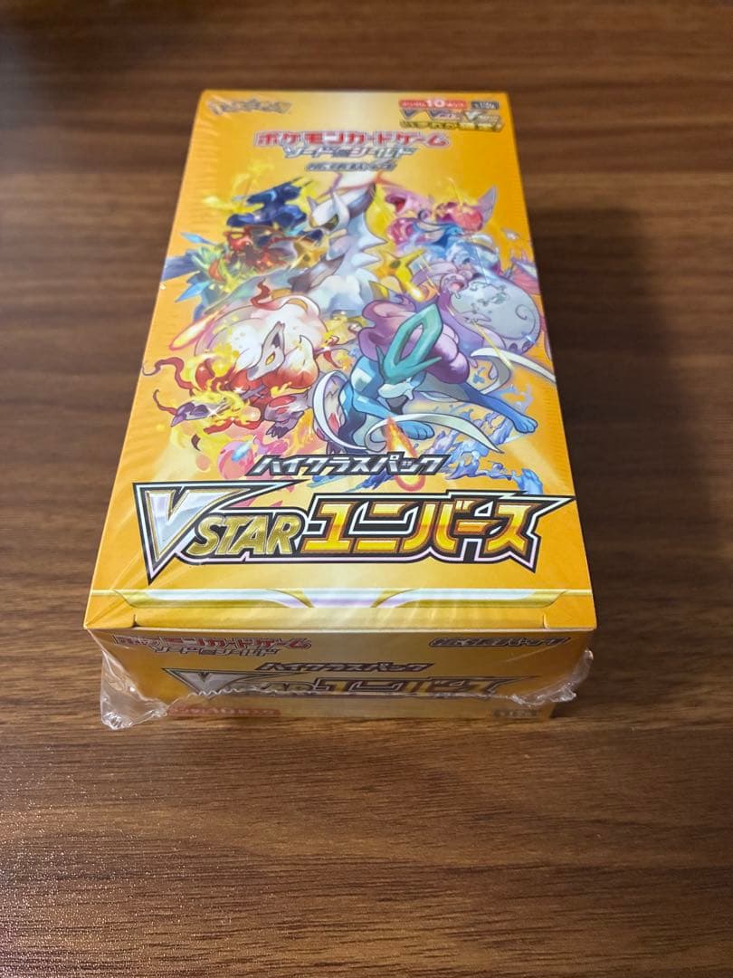 ポケモンカード vスターユニバース シュリンク付き 1box