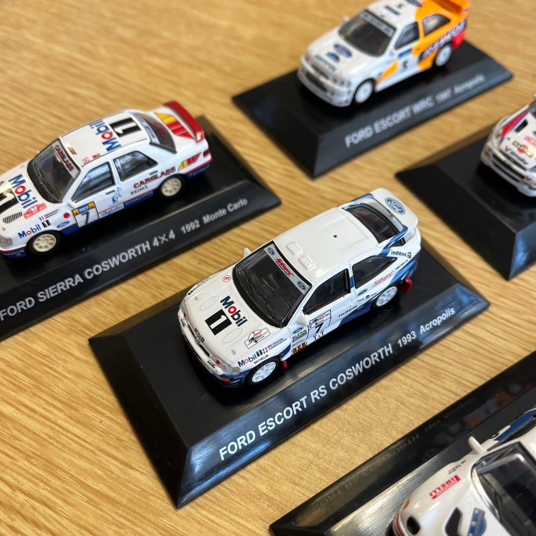 フォードRALLY CAR COLLECTION コンプリート7台セット限定１