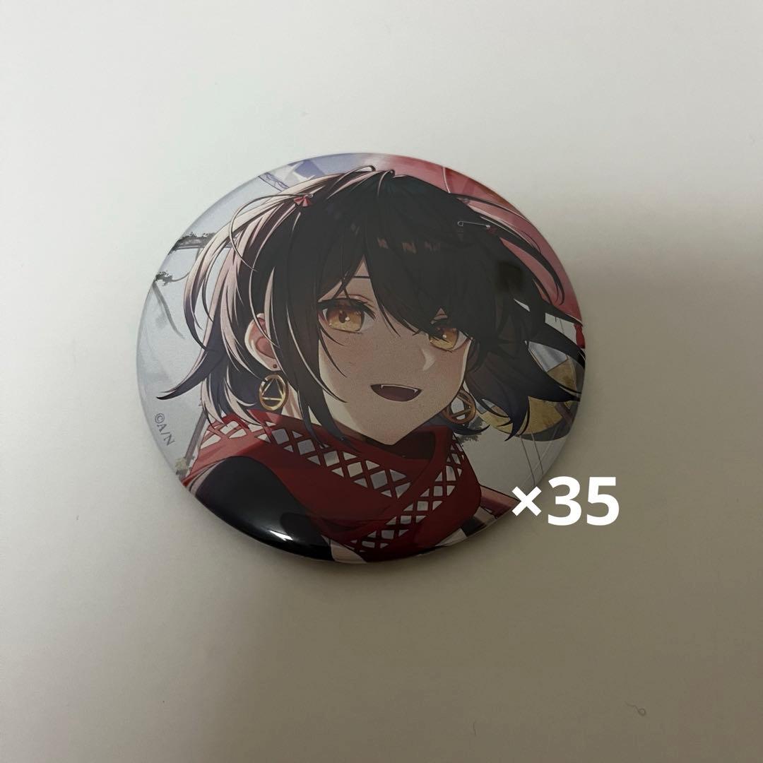 にじさんじ ましろ 2023 缶バッジ 75mm