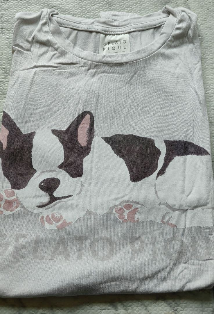 GELATO PIQUE フレンチブル柄 ルームウェアセット 16-4