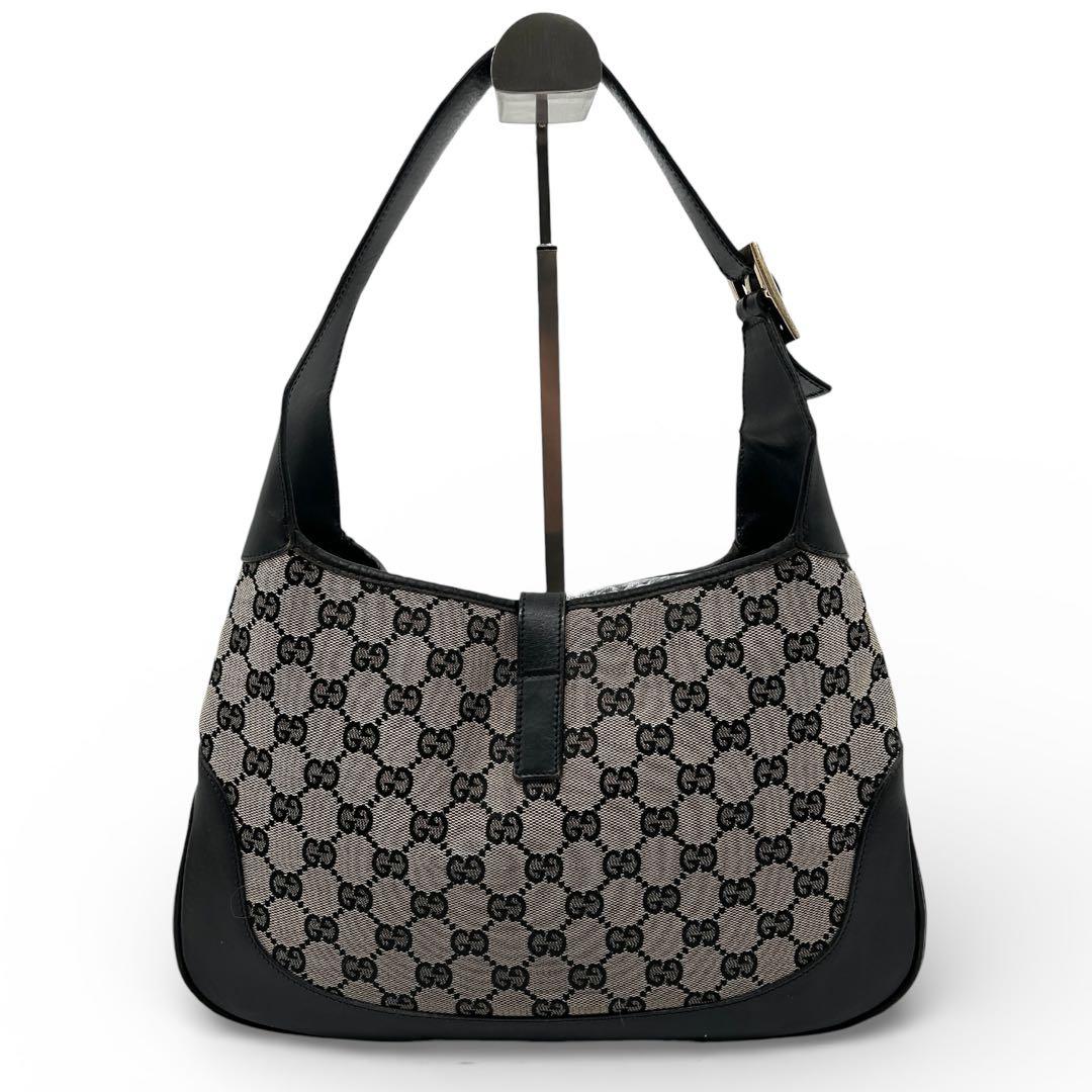 GUCCI ワンショルダーバッグ ジャッキー GGキャンバス 肩掛け