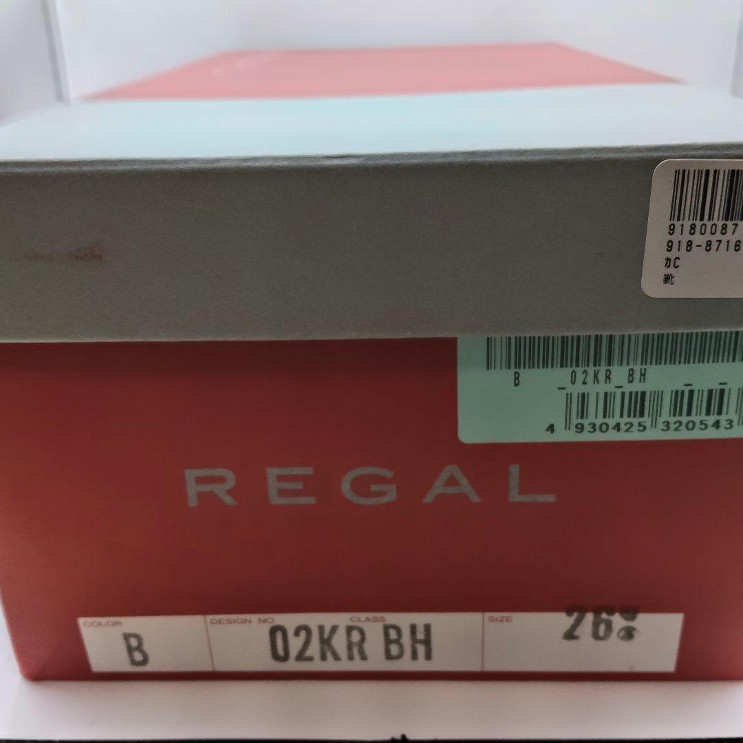 【美品✨】箱付き REGAL 02KR ストレートチップ 黒