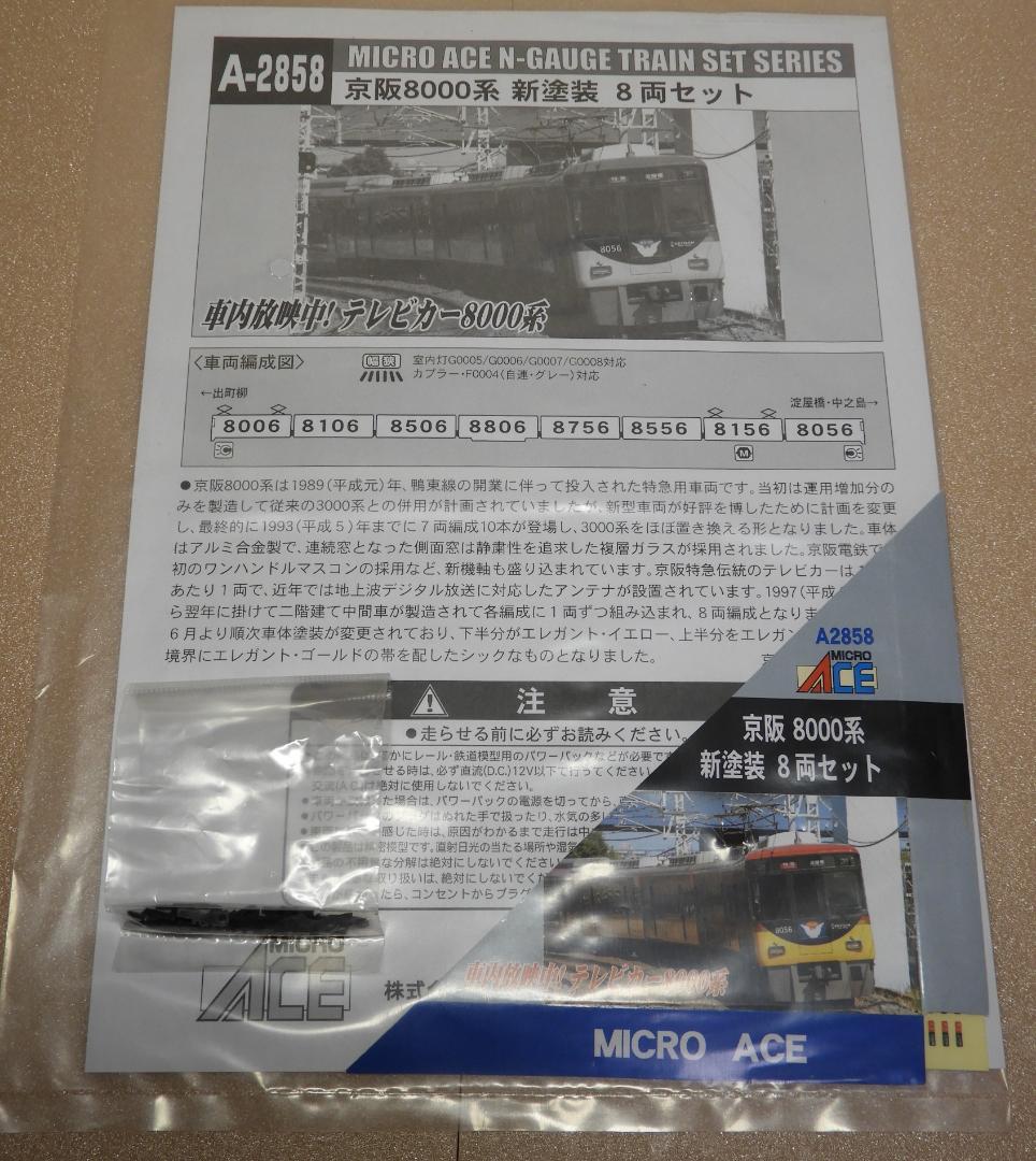 マイクロエース 京阪8000系 新塗装8両セット
