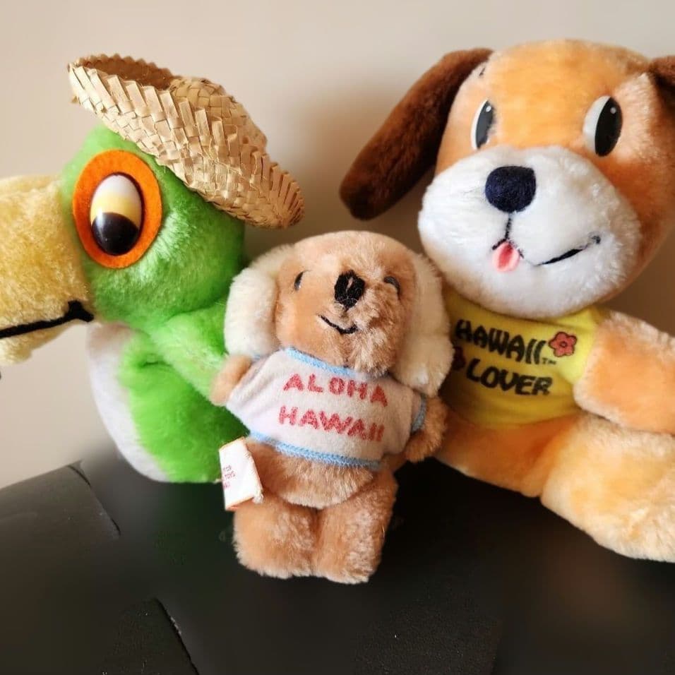 ヴィンテージDAKIN ぬいぐるみ　ハワイ　土産品