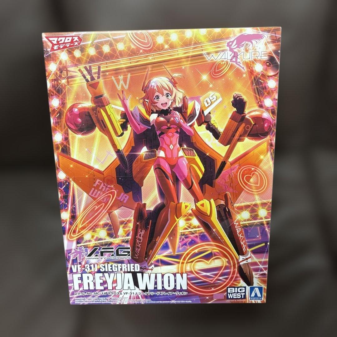 V.F.G　ワルキューレ5個セット　マクロスΔ　　青島教材　VFG